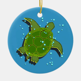 Ornamento de la tortuga de mar