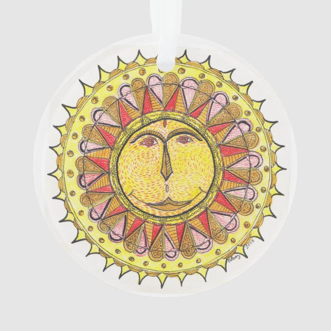 Ornamento de la ventana "Ozymandias" (Reverso)