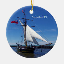 Ornamento de la voluntad de los amigos