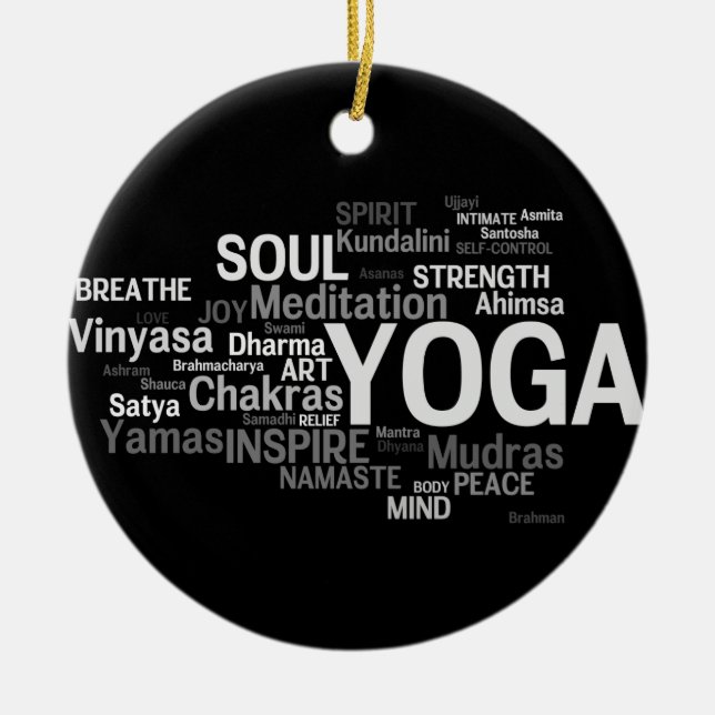 Ornamento de la YOGA (Frente)