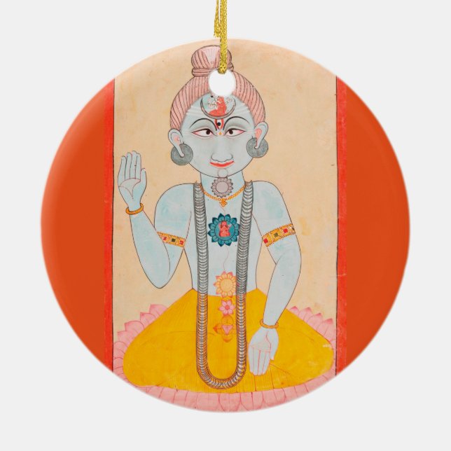 Ornamento de la yogui de Nath (Atrás)