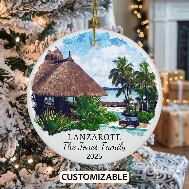 Ornamento de Lanzarote personalizado, España (Subido por el creador)
