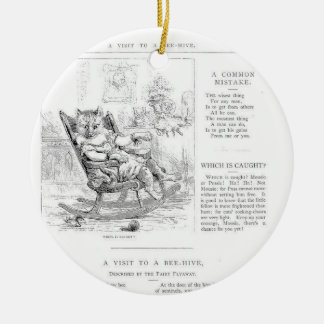 Ornamento de las abejas del libro de la historia