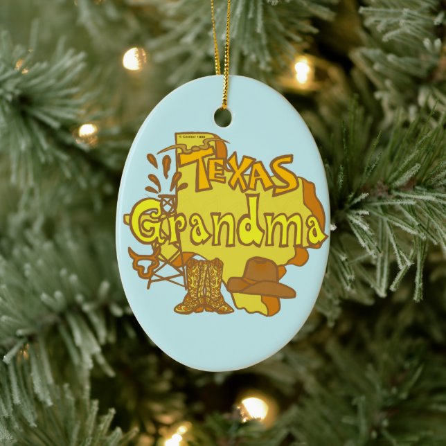 Ornamento de las Abuelas de Texas (Árbol)