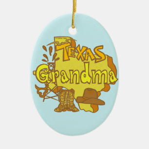 Ornamento de las Abuelas de Texas