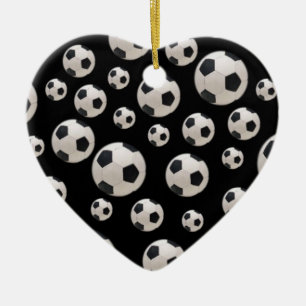 Ornamento de las bolas de fútbol
