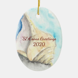 Ornamento de las casetas marinas