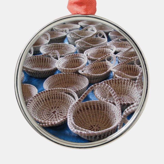 Ornamento de las cestas del SC Sweetgrass de (Frente)