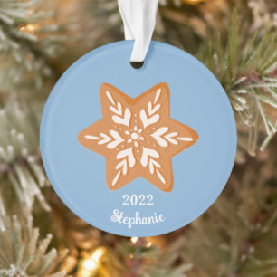 Ornamento de las cookies de Gingerbread