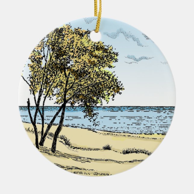 Ornamento de las dunas de Indiana (Frente)