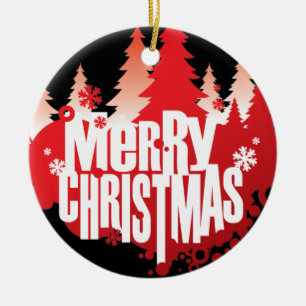 Ornamento de las Felices Navidad