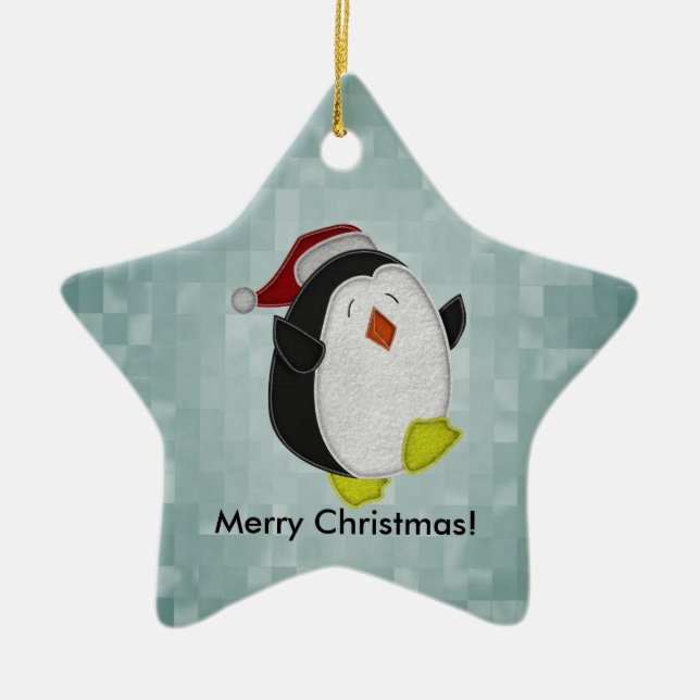 Ornamento de las Felices Navidad (Frente)