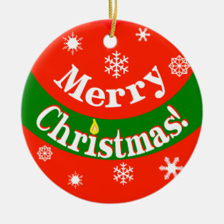 Ornamento de las Felices Navidad