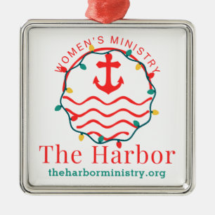 Ornamento de las luces del puerto