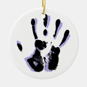 Ornamento de las manos amigas