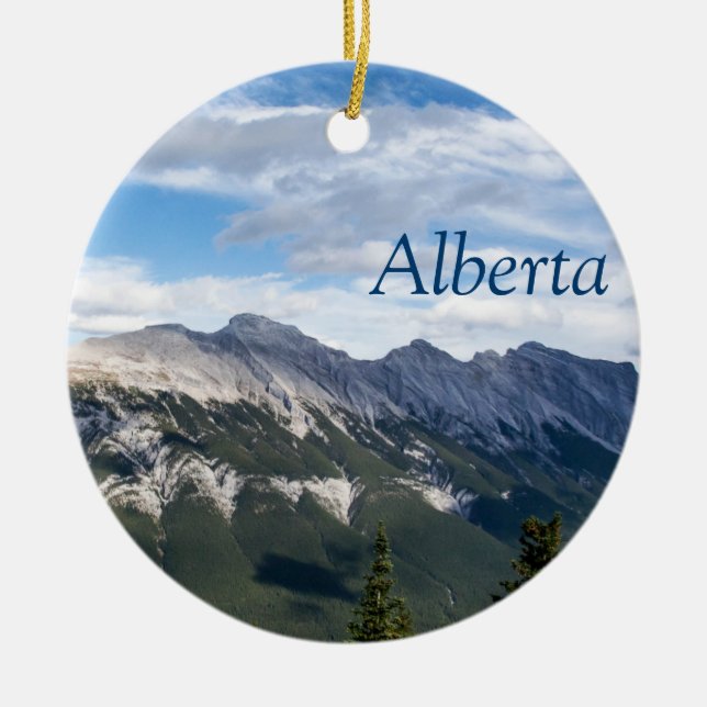 Ornamento de las montañas rocosas - Alberta (Frente)