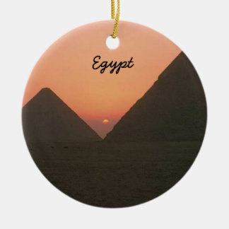 Ornamento de las pirámides de Egipto