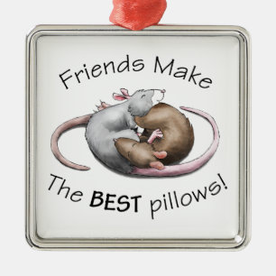 Ornamento de las ratas el dormir