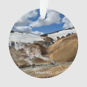 Ornamento de las tierras altas de Islandia