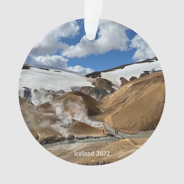 Ornamento de las tierras altas de Islandia (Anverso)