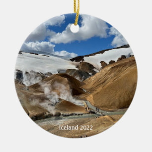 Ornamento de las tierras altas de Islandia