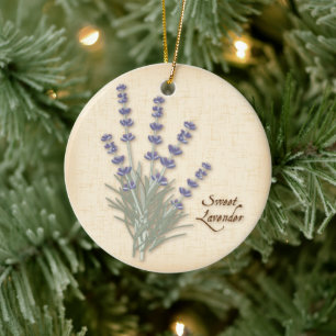 Ornamento de lavanda dulce
