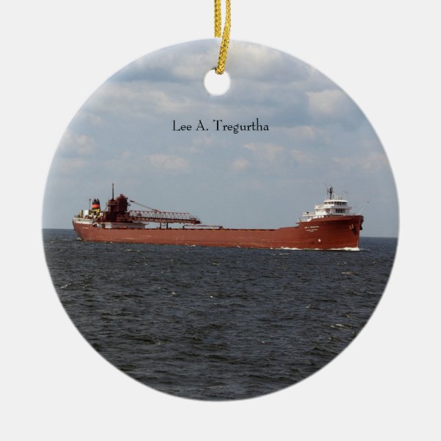 Ornamento de Lee A. Tregurtha (Frente)
