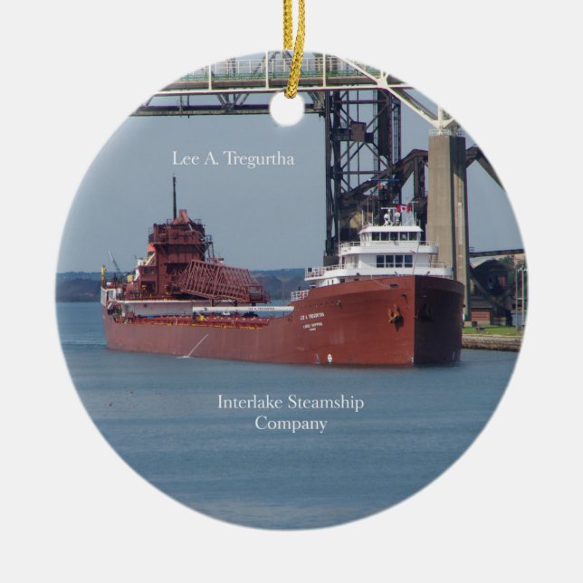 Ornamento de Lee A. Tregurtha (Frente)