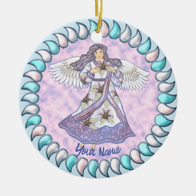 Ornamento de Lily Angel (Frente)