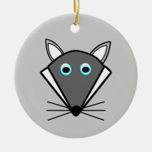 Ornamento de lobo de Halloween