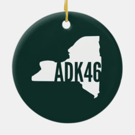 Ornamento de los altos picos de Adirondack