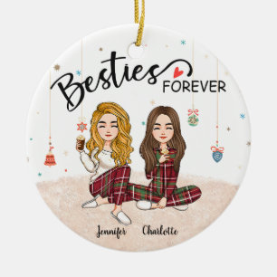 Ornamento de los amigos personalizados SoulSisters
