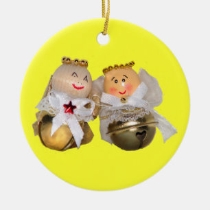 Ornamento de los ángeles navidades