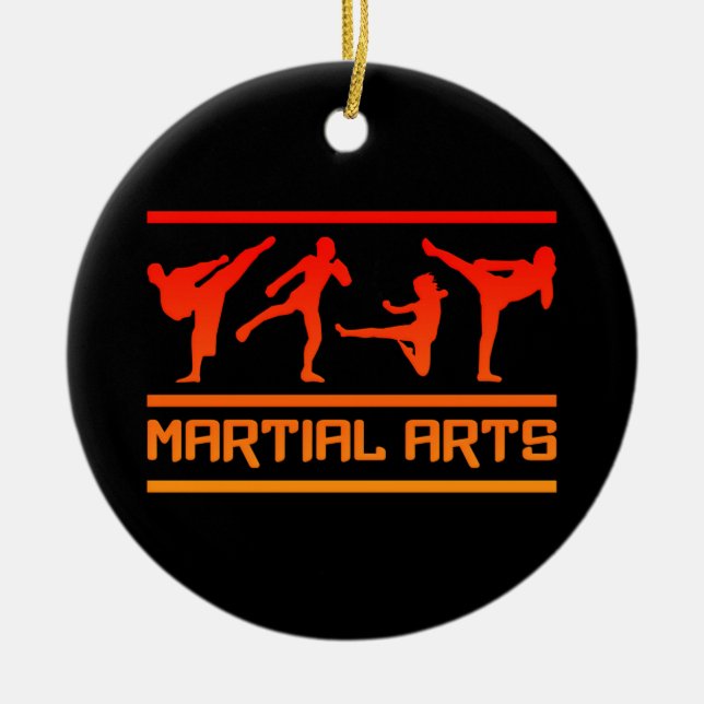 Ornamento de los artes marciales (Frente)