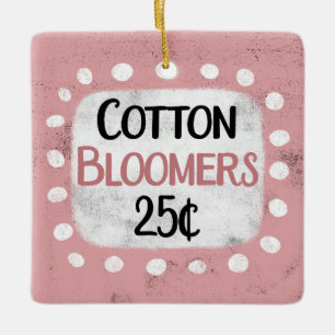 Ornamento de los Bloomers de algodón de 25 centavo