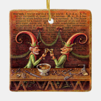 Ornamento de los duendes de Santa, Wassail