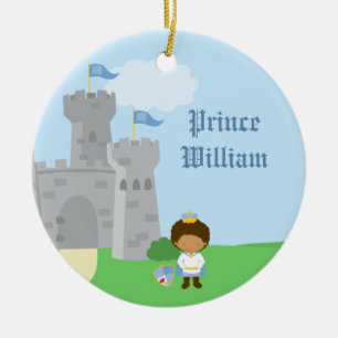 Ornamento de los encantadores chicos del príncipe 