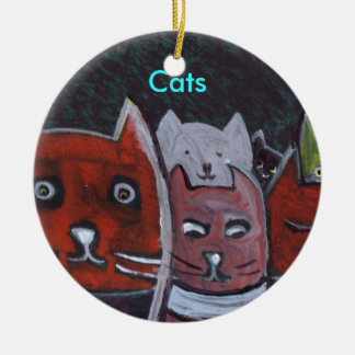 Ornamento de los gatos