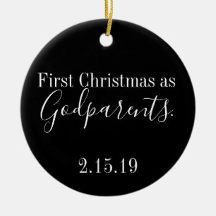 ornamento de los godparents