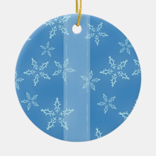 Ornamento de los lagos de nieve (Frente)