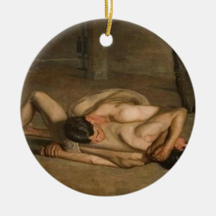 Ornamento de los luchadores