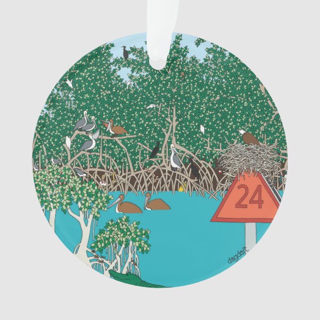 Ornamento de los manglares (Anverso)