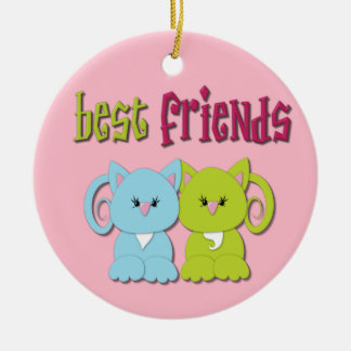 Ornamento de los mejores amigos de Kittens