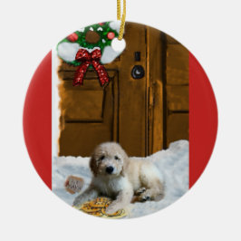 Ornamento de los Navidades Goldendoodle