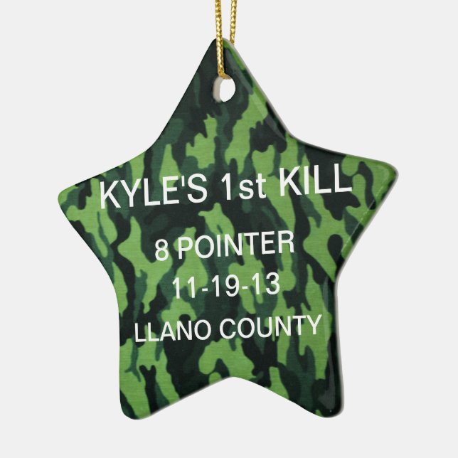 Ornamento de los "PRIMEROS CIERVOS" (Izquierda)