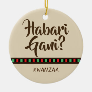 Ornamento de los puntos el   de Habari Gani - de