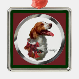 Ornamento de los regalos del navidad del perro de