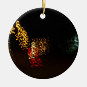 Ornamento de luces de baile