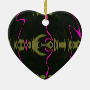 Ornamento de luces rosadas