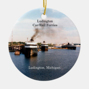 Ornamento de Ludington Car/Rail Ferries